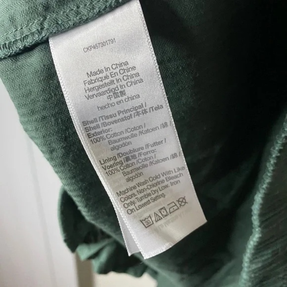 Madewell Plus Aidy Corduroy Square Neck Tiered Dress - Picture 13 of 13